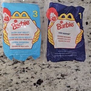 NEW IN BAG 1998 Mcdonalds Highchair Kelly and Skipper